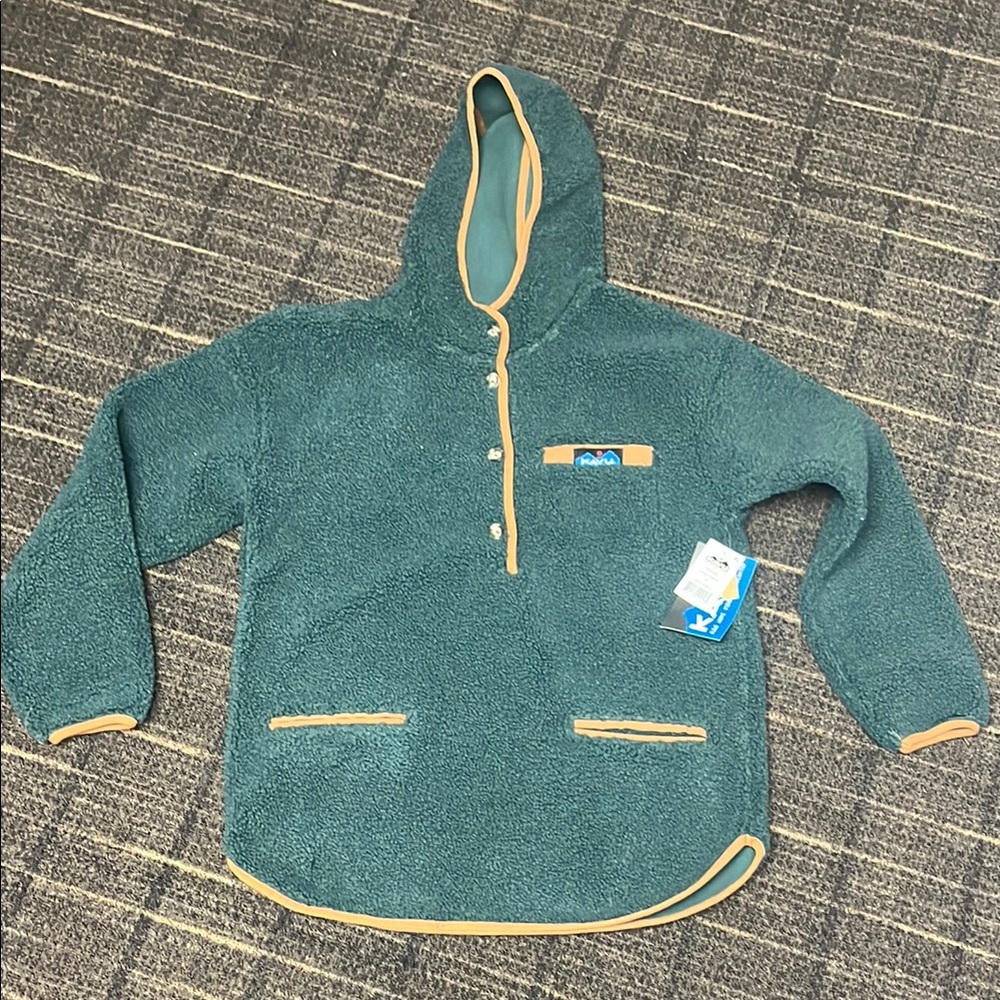 Kavu Green Fleece Hoodie